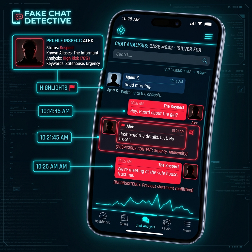 Fake Chat Detective screenshot 1